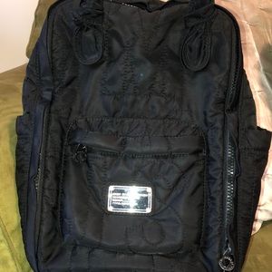 Marc Jacobs Black Nylon Backpack